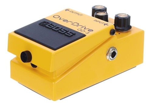 Imagen 6 de 6 de Pedal de efecto Boss OverDrive OD-3 amarillo
