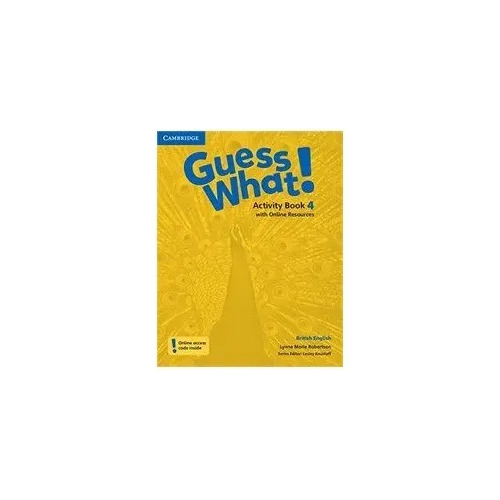 Guess What! Activity Book 4 W/online Resources - Cambridge