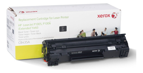 Cartucho De Tóner Xerox P1005 Negro Para Hp 435a