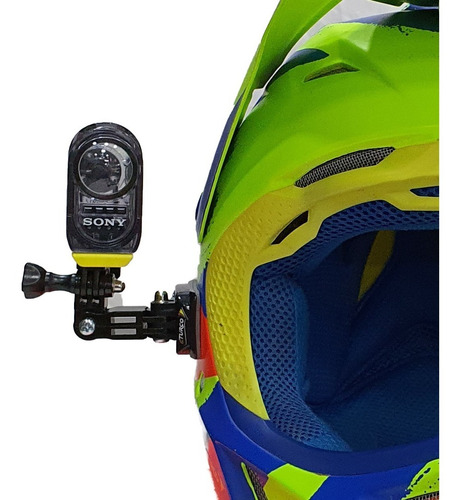 Base Montaje Lateral Casco Universal Sony Action Cam