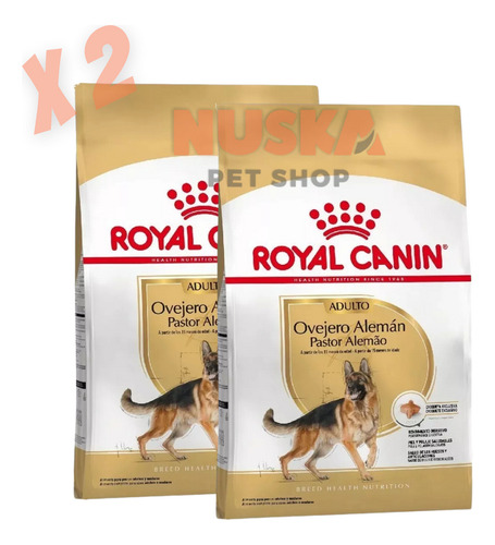 Royal Canin Ovejero Alemán Adulto 12 Kg X 2 Unidades Raza