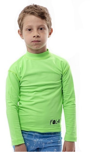 Remera Folau Niños Manga Larga Proteccion Solar 50 Natacion