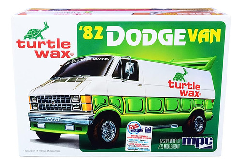 Ronda 2 1982 Dodge Van Custom (cera De Tortuga)