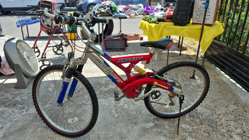 Bicicleta Mtb Rock Point Aluminio R26 Gris Rodada 26 (Usado)