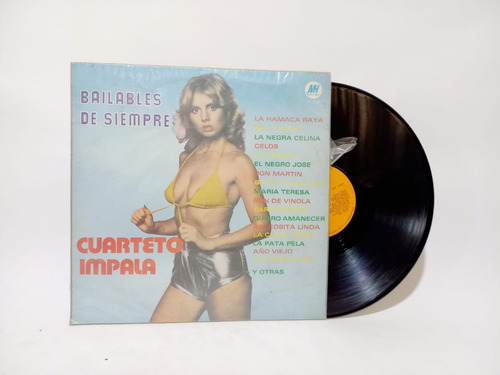 Disco Lp Cuarteto Impala / Bailables De Siempre