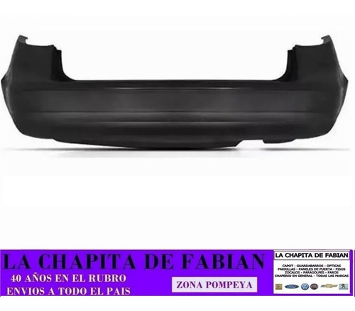 Paragolpe Trasero Vw Suran 2005 2006 2007 2008 2009 2010