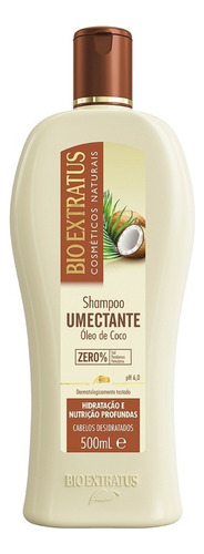 Shampoo Umectante Oleo De Coco 500ml - Bio Extratus