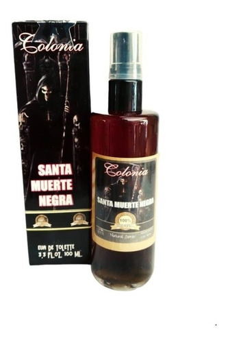 Loción Santa Muerte Negra, Protección Ritual + Regalo 