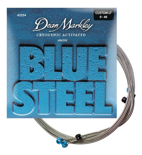 Dean Markley 2554 Cuerdas De Guitarra Eléctrica Blue Steel. 