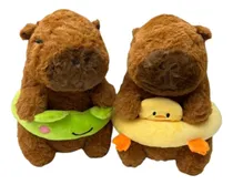 Comprar Peluche Capibara Carpincho Con Flotador Muy Suave 22cm