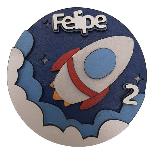 Souvenirs Personalizados Llaveros Imanes Cohete X20u