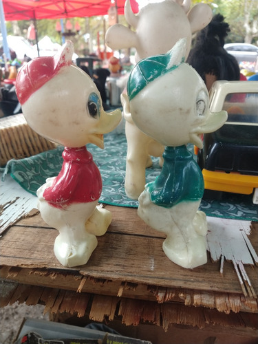 Muñecos Plástico Inflado Sobrino Tío Rico (Usado)