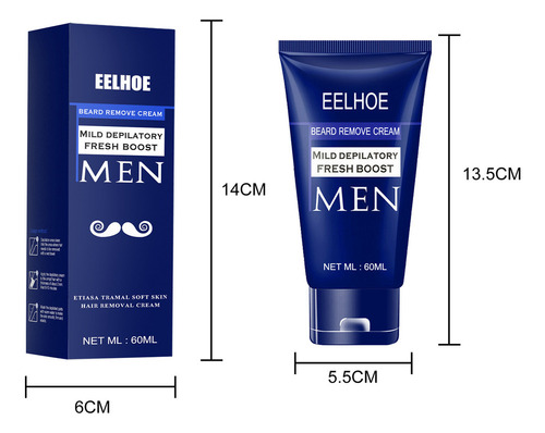 Creme Depilatório: Remove Pelos Para Barbear