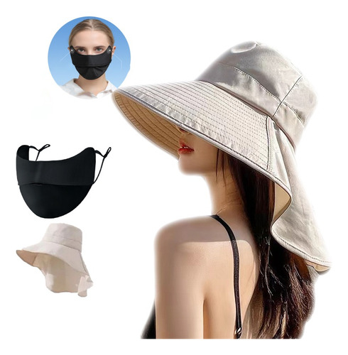  Sombrero Para Sol  Gorras Mujer Playa Visera  Protección Uv