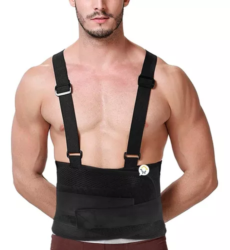 Faja De Fuerza Lumbar Cinturón Seguridad Trabajos Rf 010