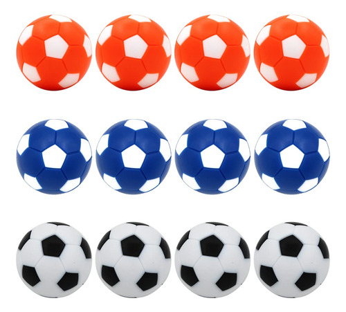 Bqspt 12 Pelotas De Futbol De 1.65 Pulgadas (1.260 in), Pelo