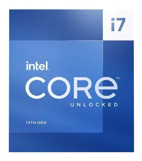 Procesador Intel Core i7-13700K BX8071513700K de 16 núcleos y 5.4GHz de frecuencia con gráfica integrada