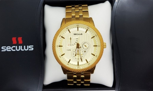 Relógio Seculus Masculino 60609gpsgda2