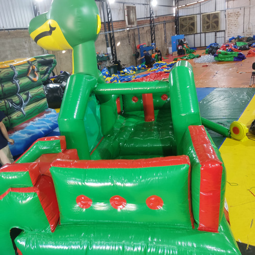 Multi Play Home Dinossauro Inflável Com Motor Soprador