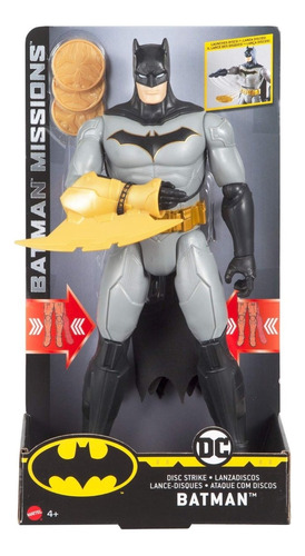 Dc Comics Batman Missions Lanza Discos Lanzadiscos