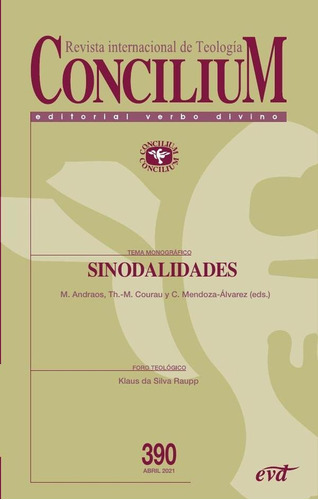 Sinodalidades, De Carlos Mendoza-álvarez Y Otros. Editorial Verbo Divino, Tapa Blanda En Español, 2021