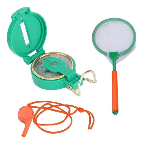 Kit Brinquedos Criança Para Explorar Escoteiro Acampar