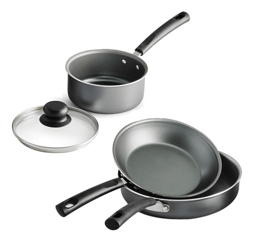 Imagen 2 de 5 de Batería De Cocina 10pz Mod.primaware Nonstick Tramontina®