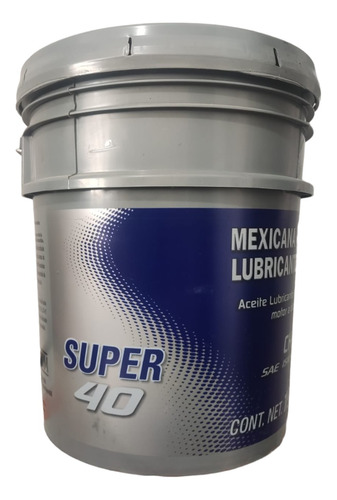 Aceite Motor Diesel Super 40 Ch-4 15w-40 Cubeta 19 L