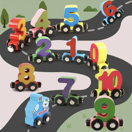 Hh Juguete Educativo For La Primera Infancia Con Tren