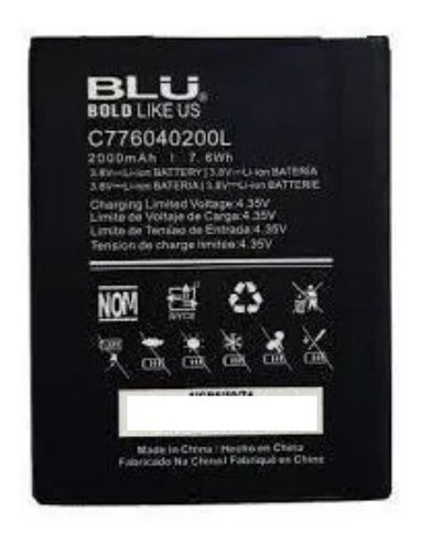 Bateria Pila Blu Neo 5.0 N010 N010l N010u C776040200l