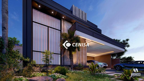 Casa Com 4 Suítes À Venda, 250 M² - Condomínio Santa Clara - Indaiatuba/sp - Ca2552
