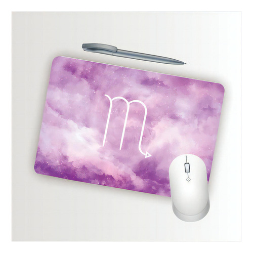 Mouse Pad Emborrachado Personalizado Escorpião 18x20cm