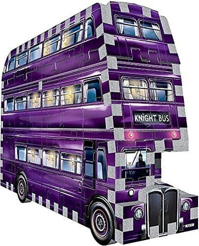 Wrebbit 3d - Harry Potter - El Autobús Mini 3d Puzzle - 130