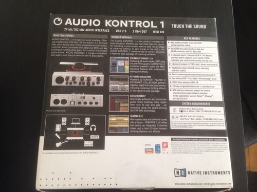 Capturadora De Sonido Audio Kontrol 1 - Native Instruments