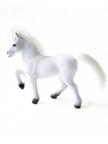 Caballo Felpa Potros Pata Levantada Animales Deco Potrillo