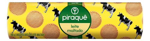 Biscoito Leite Maltado Piraquê Pacote 132g