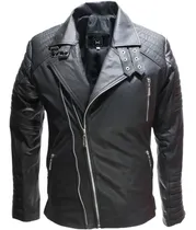 Comprar Campera De Cuero Vacuno Momo Ramones Moto - Fábrica Koux