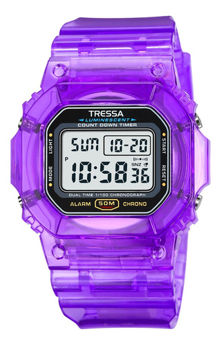 Reloj Tressa Nice Rosa Silicona Caucho Garantia  Hot Price!!