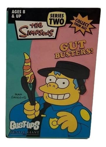 Figura The Simpsons Gut Busters Serie Dos Jefe Górgory 2006