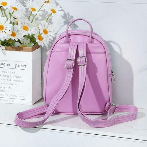 Mochila Escolar Grande Con Cremallera De Silicona Para Niños