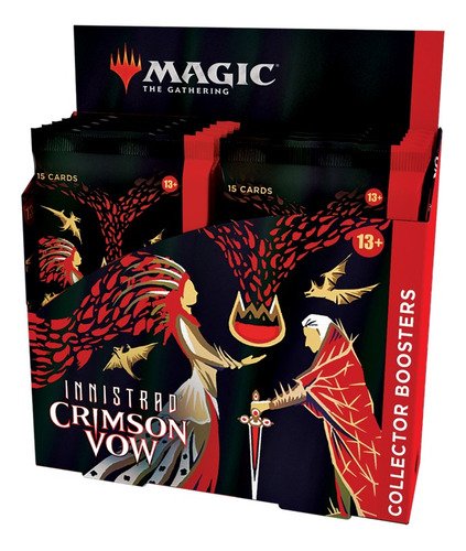 Magic Innistrad Crimson Vow Collector Booster Box (12 Packs)
