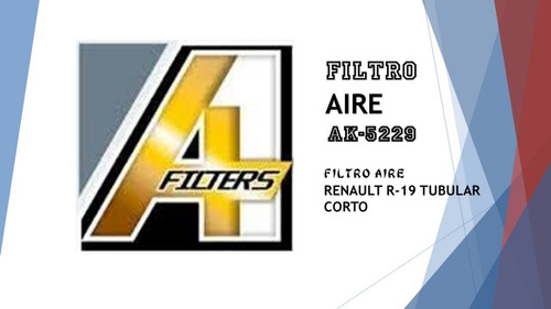 Filtro De Aire Ak-5229 Renault R-19 4l Â 1.8lts