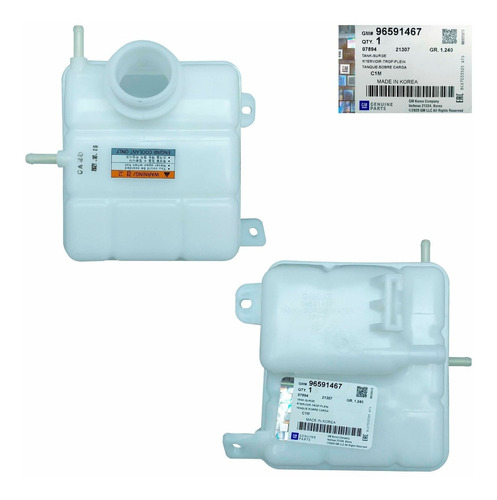 Imagen 4 de 10 de Envase Reservorio Refrigerante Spark 2010 2011 2012 Original