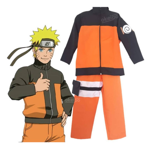 Disfraz Naruto Con Bandana Niño Hallowen