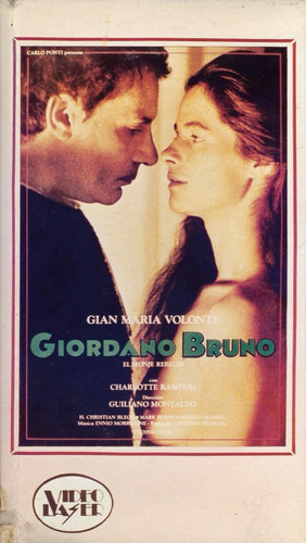 Giordano Bruno Vhs Gian Maria Volonté Charlotte Rampling