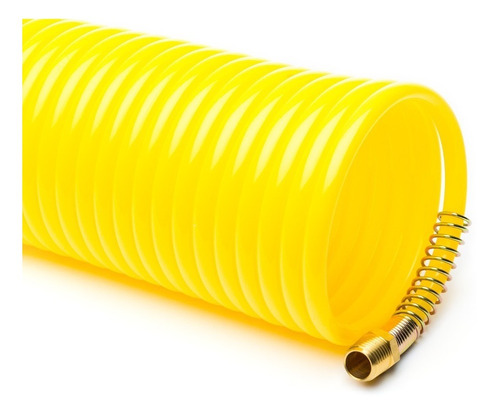 Manguera Espiralada Compresor Pvc 1/4 X 15 Mts Hasta 200 Psi