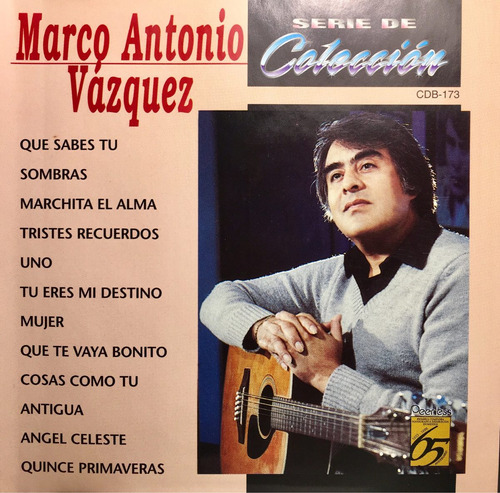 Cd Marco Antonio Vazquez Serie De Coleccion Que Sabes Tu