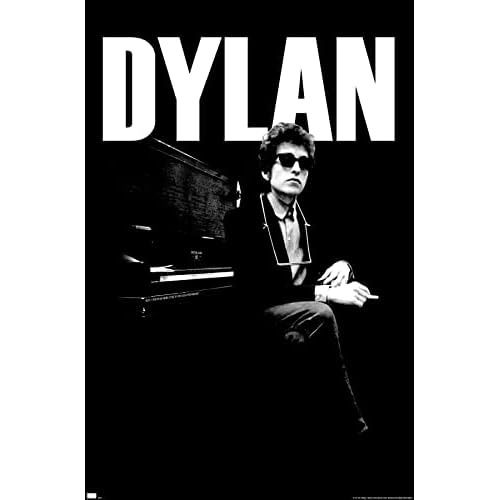 Póster De Pared De Piano De Bob Dylan, 22.37  X 34.00 ...