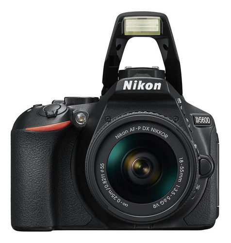 Imagen 2 de 7 de Nikon Kit D5600 + lente AF-P DX 18-55mm VR + lente AF-P DX 70-300mm DSLR color negro