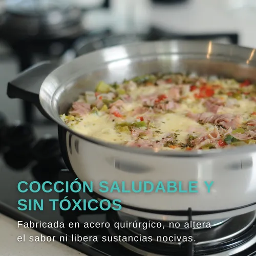 Olla Cacerola Good Kitchen 2l Acero Inoxidable 20 Cm